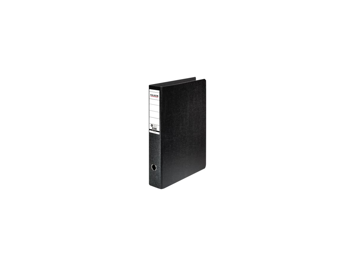 Falken Ordner N80 11285954 DIN A3 hoch 80mm Hartpappe schwarz