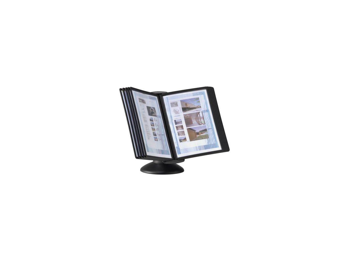 DURABLE Sichttafelständer SHERPA motion 10 558701 DIN A4 schwarz