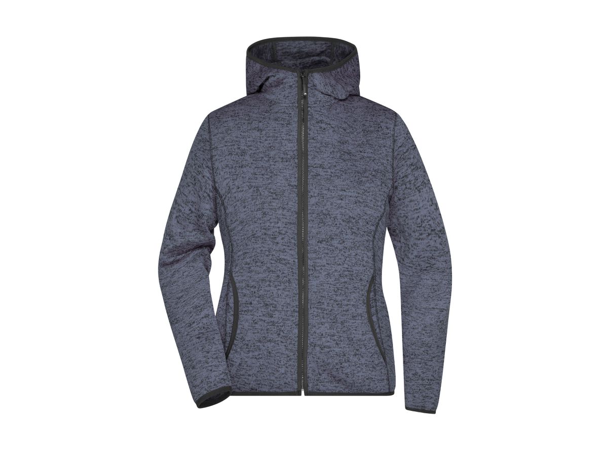 JN Ladies Knitted Fleece Hoody JN588
