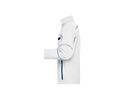 JN Funktionelle Softshell-Jacke JN851 white/royal, Größe XXL