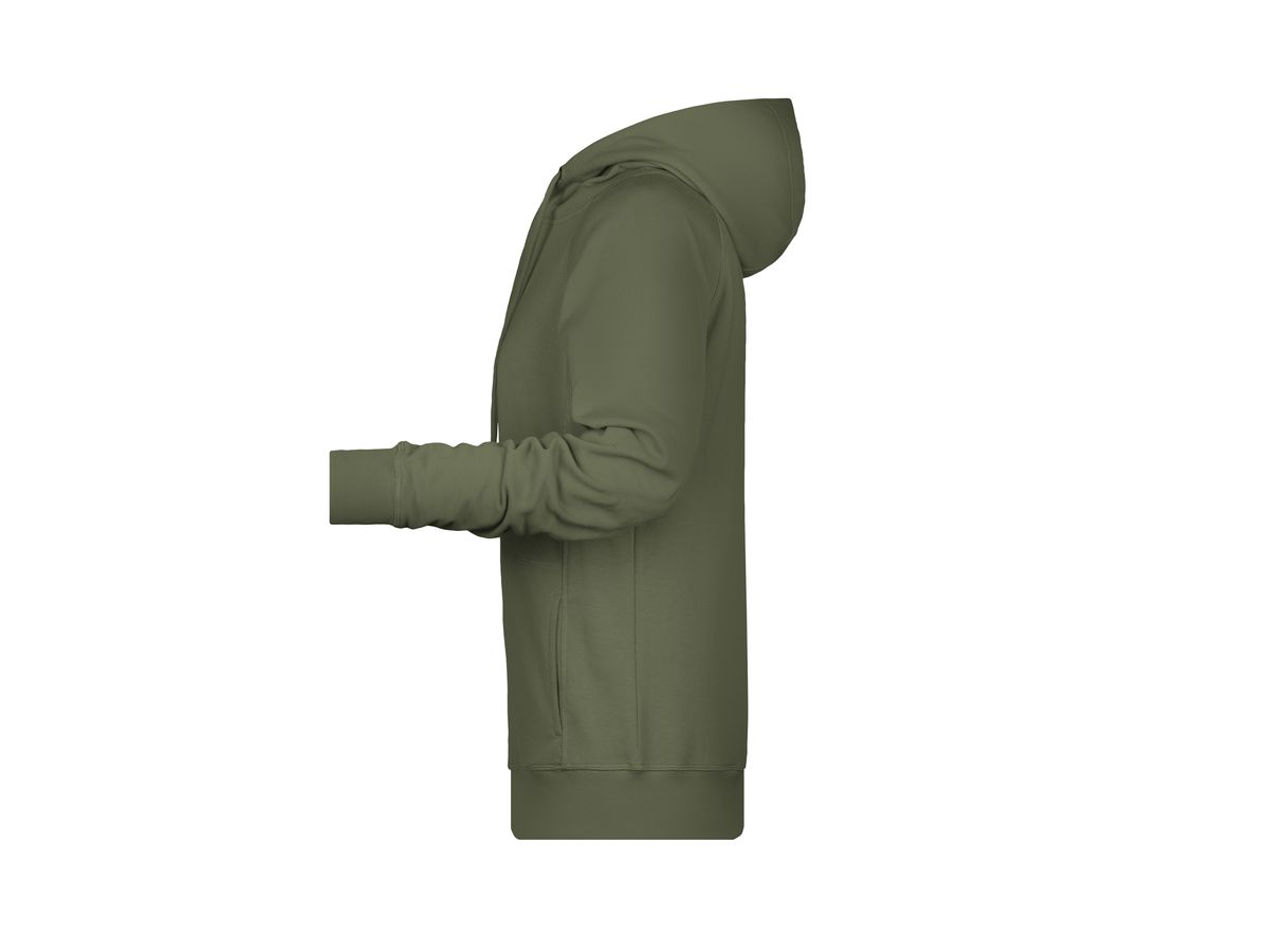 JN Ladies' Hoody 8023 olive, Größe M