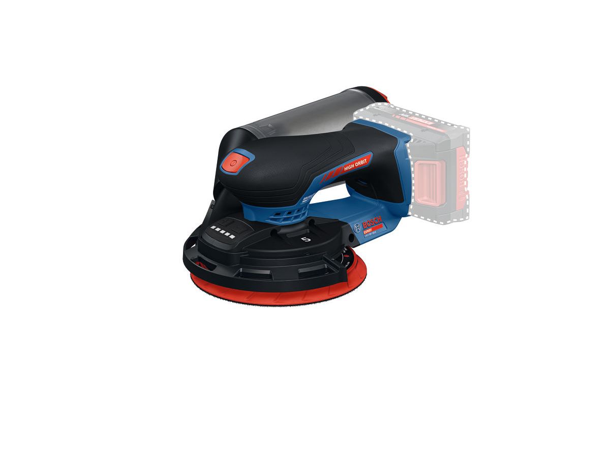 BOSCH Akku-Exzenterschleifer EXEX18V-150-5, solo, im Karton