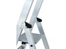 MUNK Aluminium-Stehleiter eins. begehbar, 4,50m Ah, 1x10 Stufen