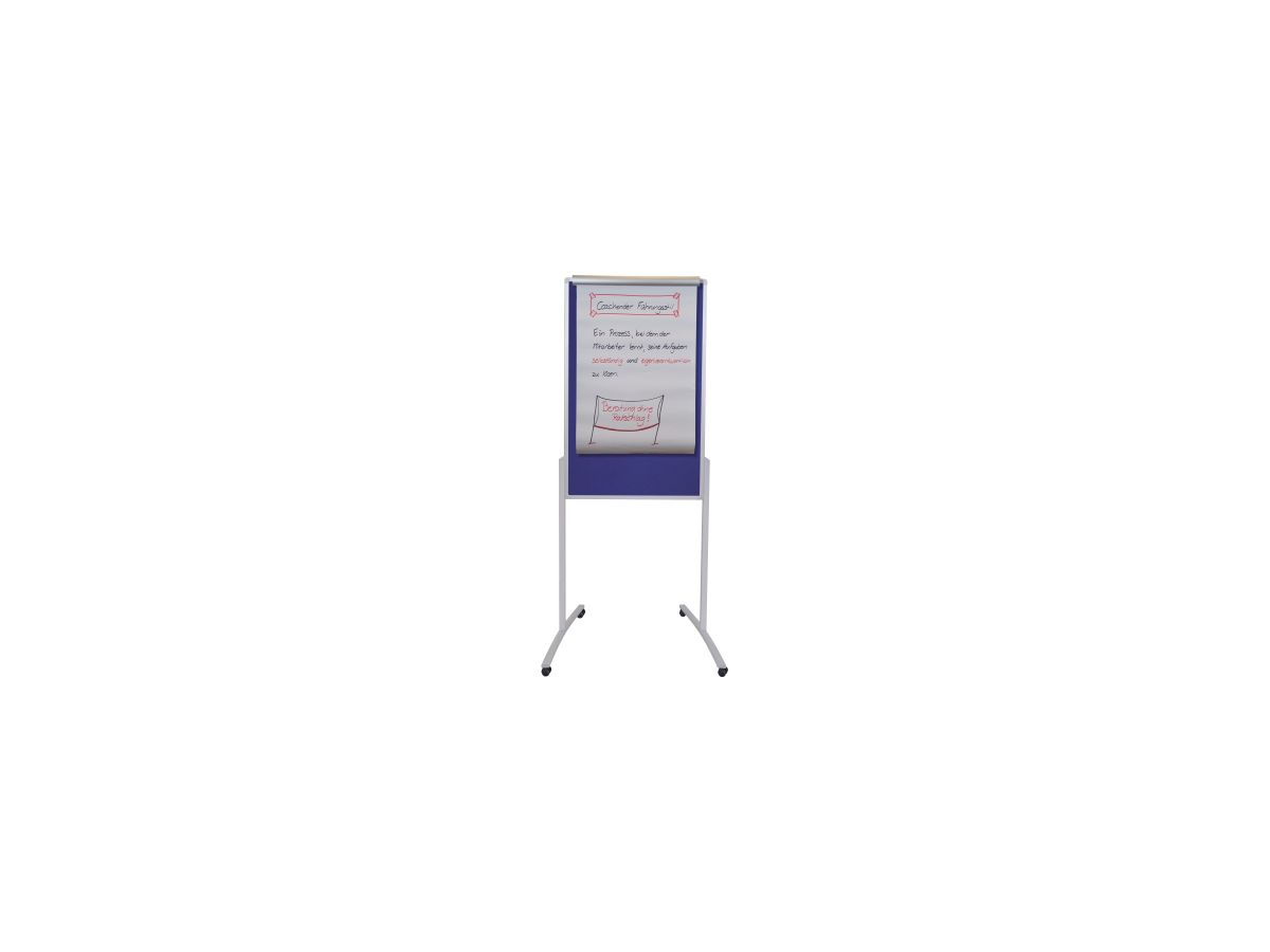 Franken Mulitfunktionstafel PRO mobil  125x78cm Filz blau