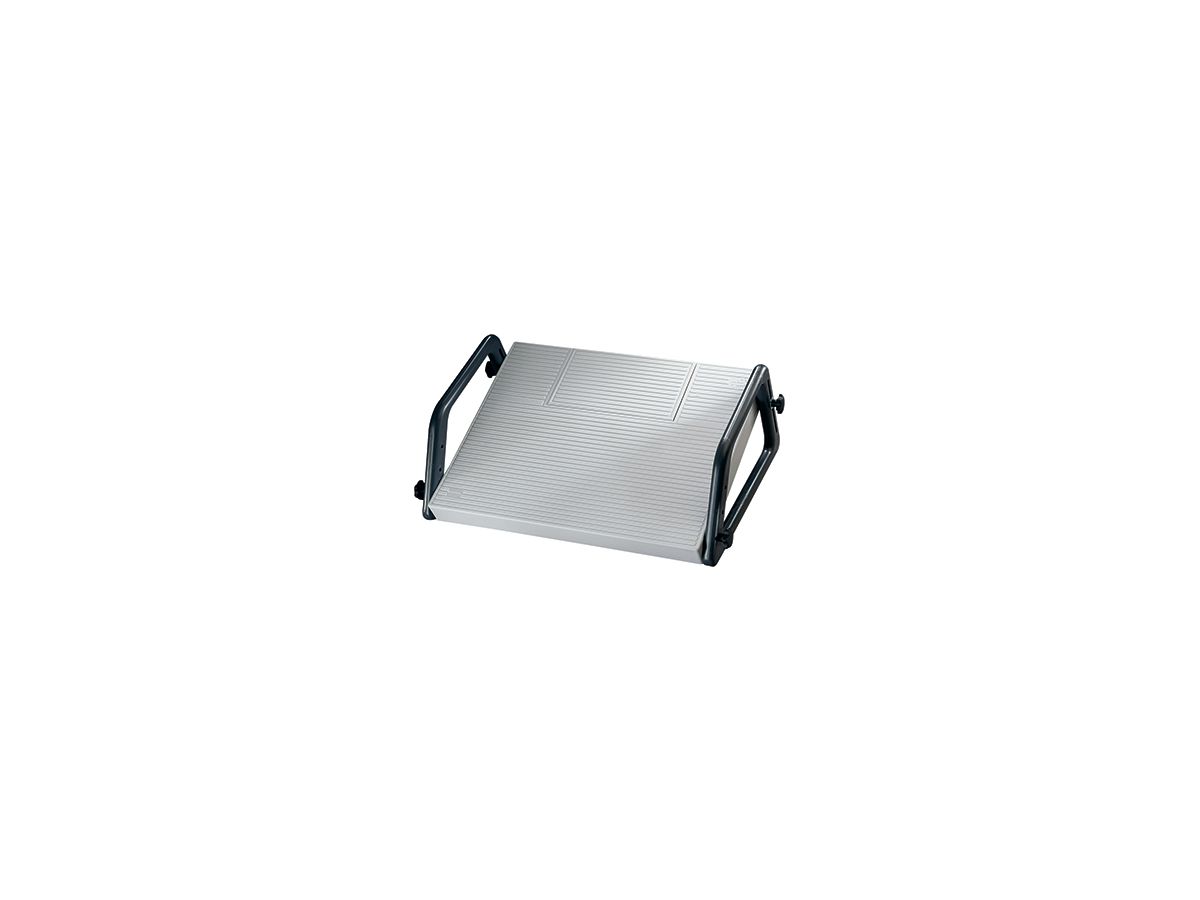 Soennecken Fußstütze Relax 2266 45x35cm Polystyrol lichtgrau