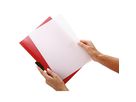 Soennecken Klemmmappe 3317 DIN A4 bis 30Blatt PVC blau