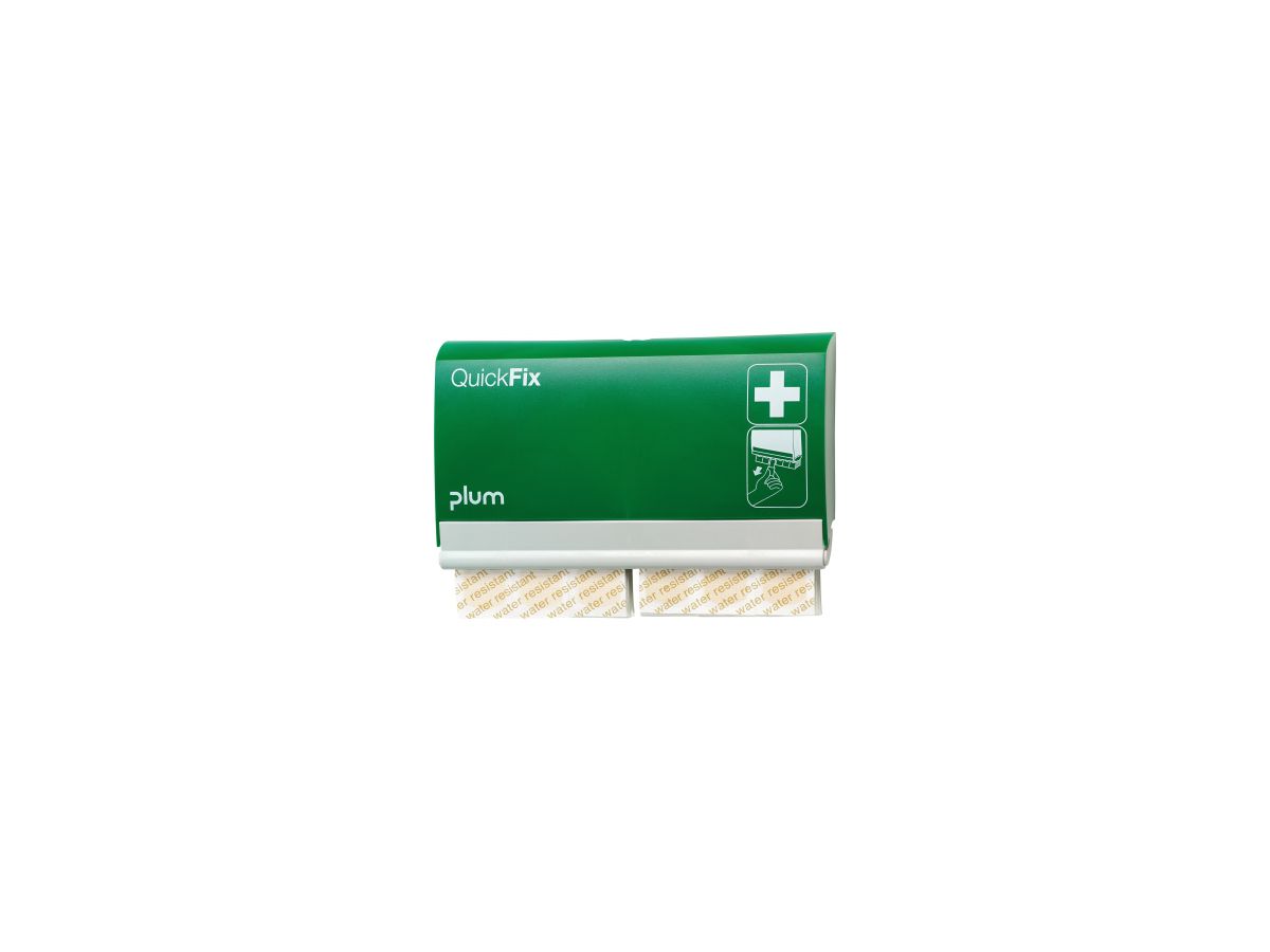 PLUM QUICKFIX Pflasterspender 2 x 45 Pflaster, wasserresistent