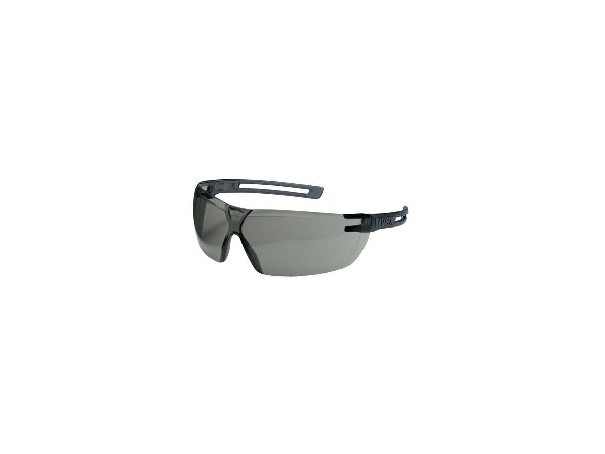 UVEX Schutzbrille x-fit schwarz Scheibe: PC grau, Nr. 9199.280