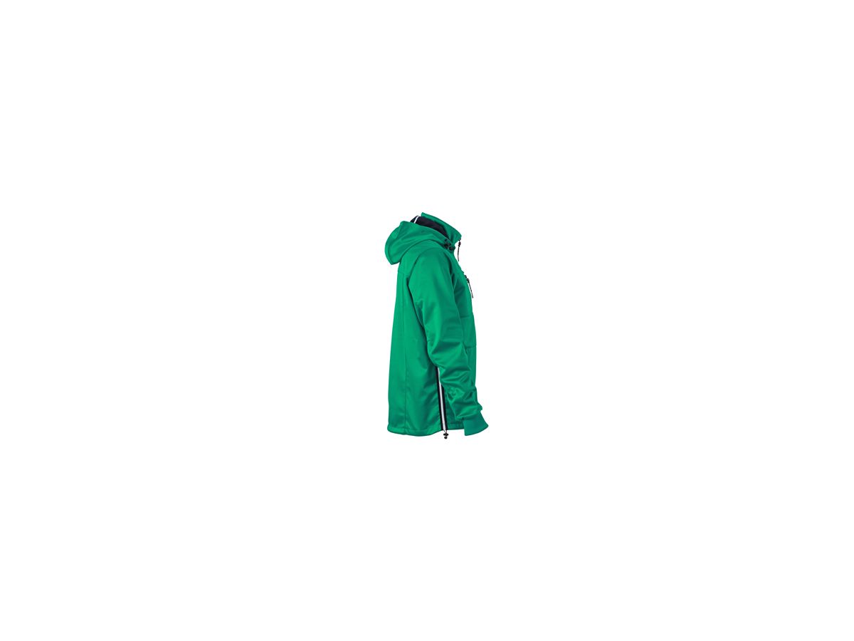 JN Mens Maritime Jacket JN1078 100%PES, irish-green/navy/white, Größe S