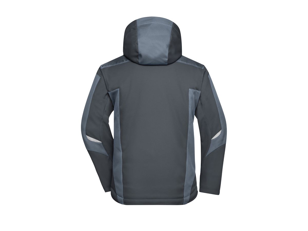JN Craftsmen Softshell Jacket JN824 100%PES, black/carbon, Größe XL