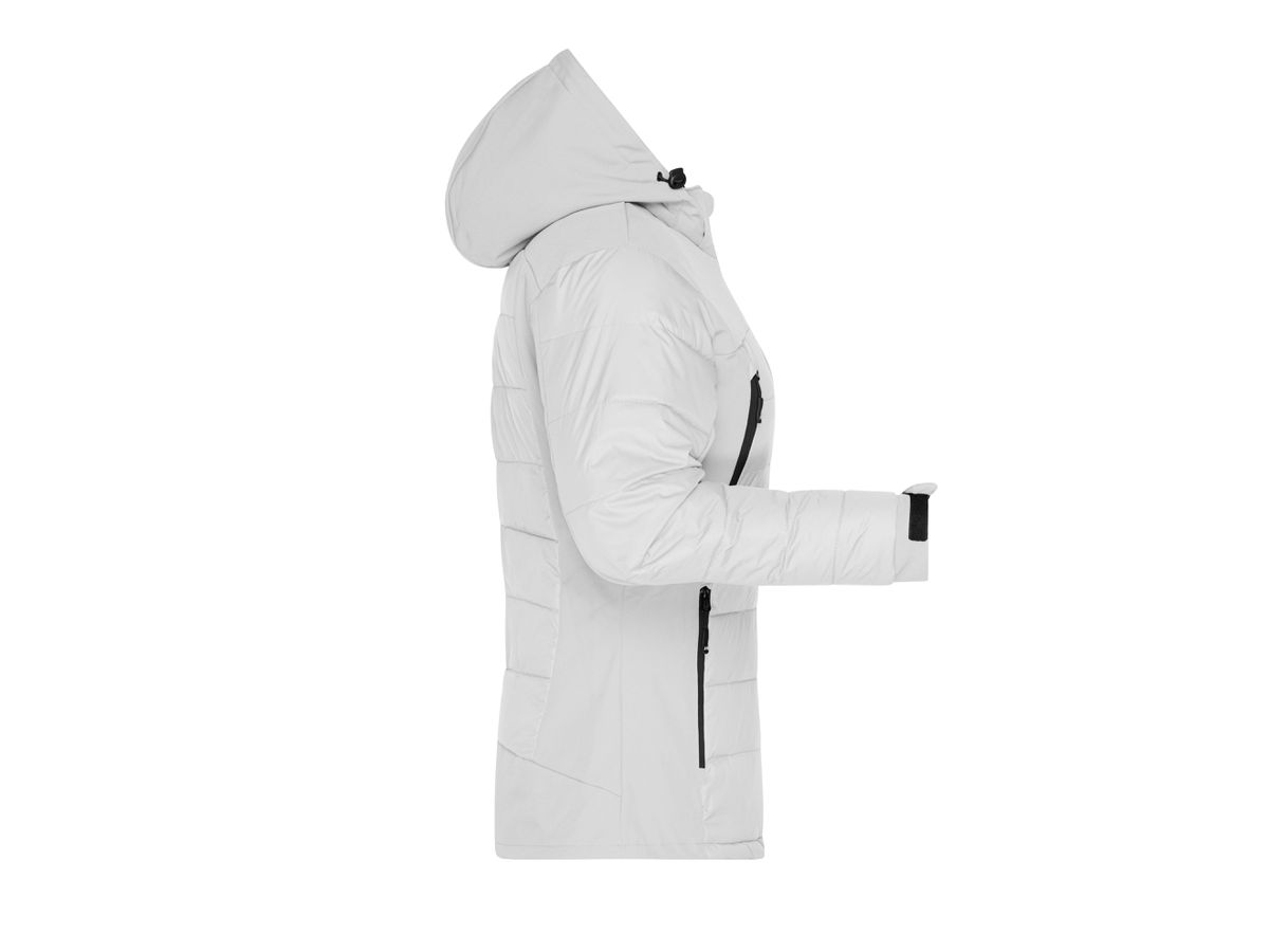 JN Ladies Outdoor Hybrid Jacket JN1049 95%PES/5%EL, white, Größe M