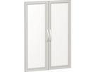 Geramöbel Glastürsatz S-383901-GT m. Holzrahmen 3 OH f. Korpbusb. 800