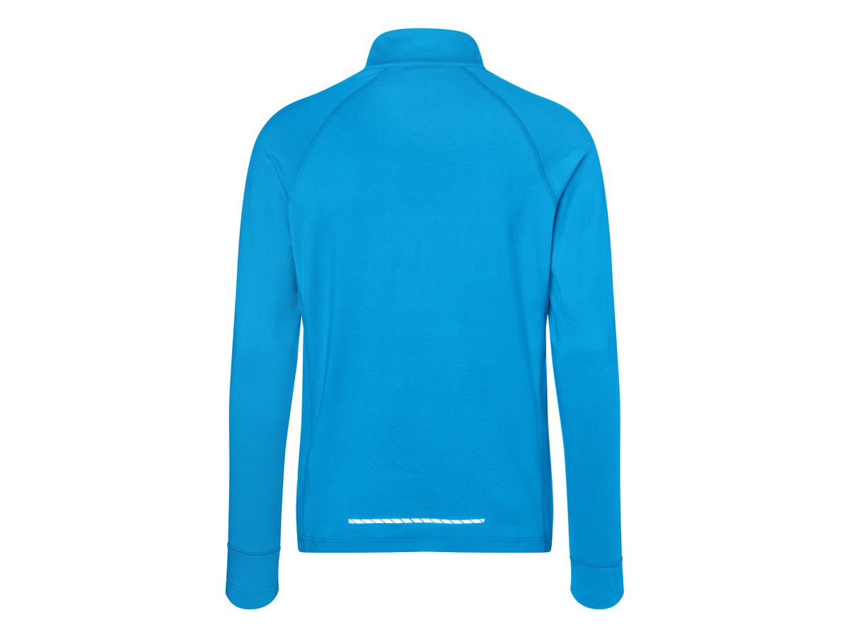 JN Men's Sports Shirt Half-Zip JN788 bright-blue, Größe XL