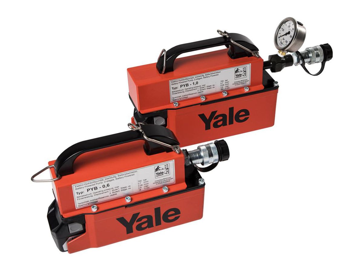 Yale Akku-Pumpe 0,6 Liter - WEMAG What it takes to be a pro