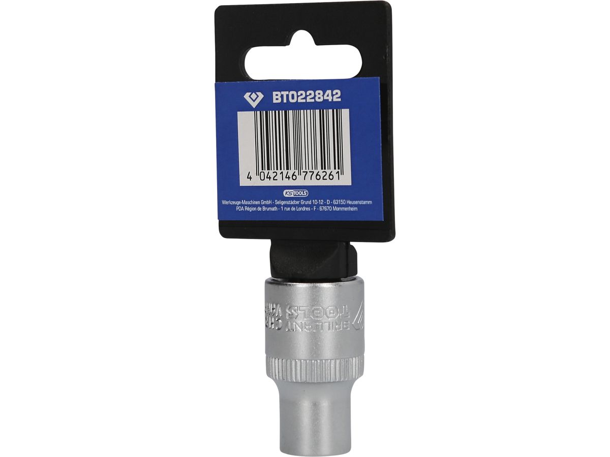 BRILLIANT TOOLS 1/2" TORX Steckschlüssel-Einsatz,38mm, E12