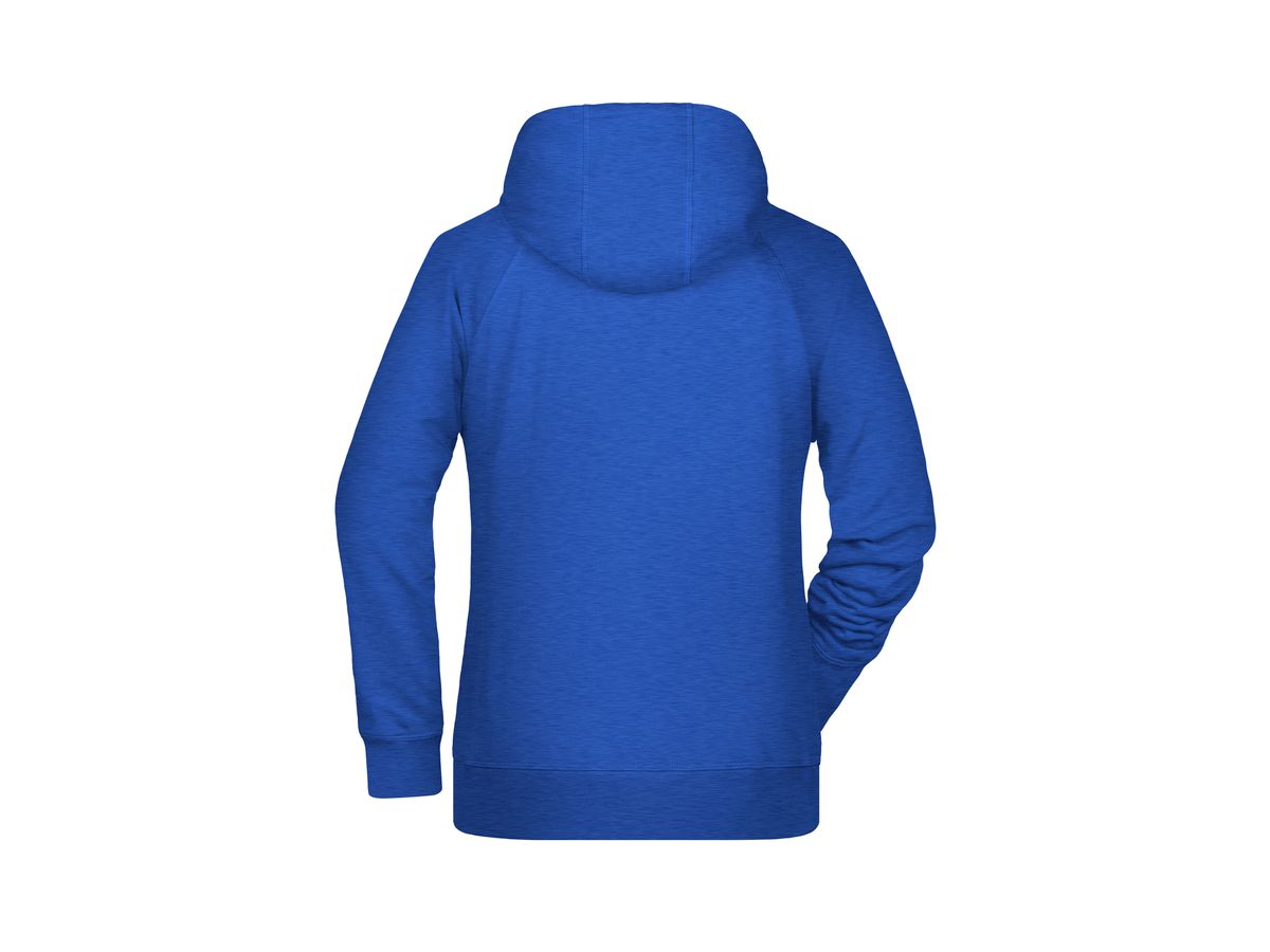 JN Ladies' Hoody 8023 royal-heather, Größe XS