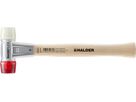 HALDER Schonhammer mit Einsätzen Celluloseacetat und Nylon,BASEPLEX, 30mm