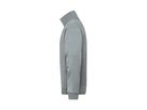 JN Workwear Half Zip Sweat JN831 70%BW/30%PES, dark-grey, Größe 6XL