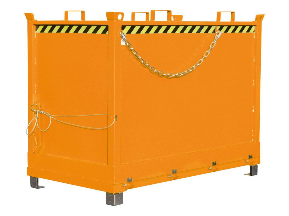 BAUER Klappbodenbehälter FB 2000, 1000x1800x1460, orange