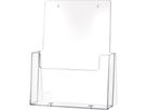 helit Prospekthalter H2352102 DIN A5 hoch 1Fach PS glasklar