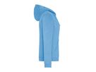 JN Promo Zip Hoody Lady JN755 80%BW/20%PES sky-blue Gr. XS