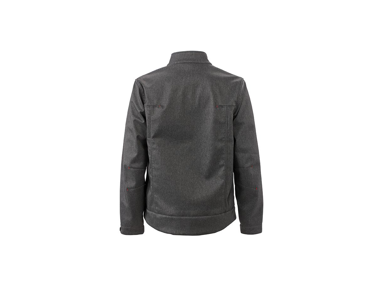 JN Mens Softshell Jacket JN1088 96%PES/4%EL, dark-melange, Größe M
