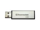 Soennecken USB-Stick 71614 2.0 32GB schwarz/silber