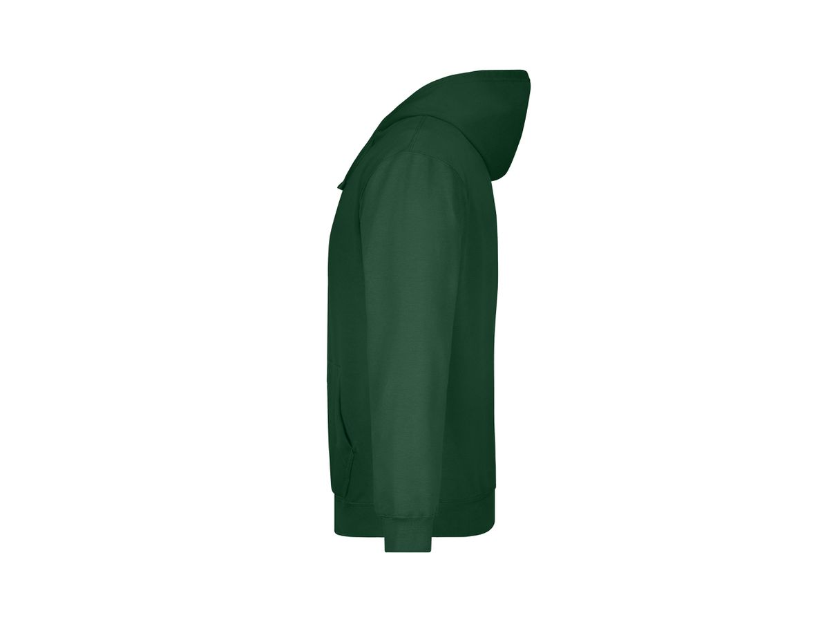 JN Hooded Sweat JN047 80%BW/20%PES, dark-green, Größe L