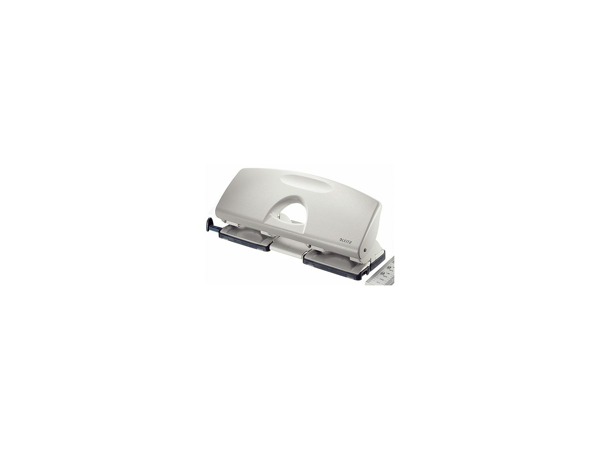Leitz Doppellocher 50220085 max. 16Blatt Metall grau