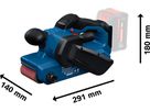 BOSCH Akku-Bandschleifer GBS 18V-75 solo, in L-BOXX