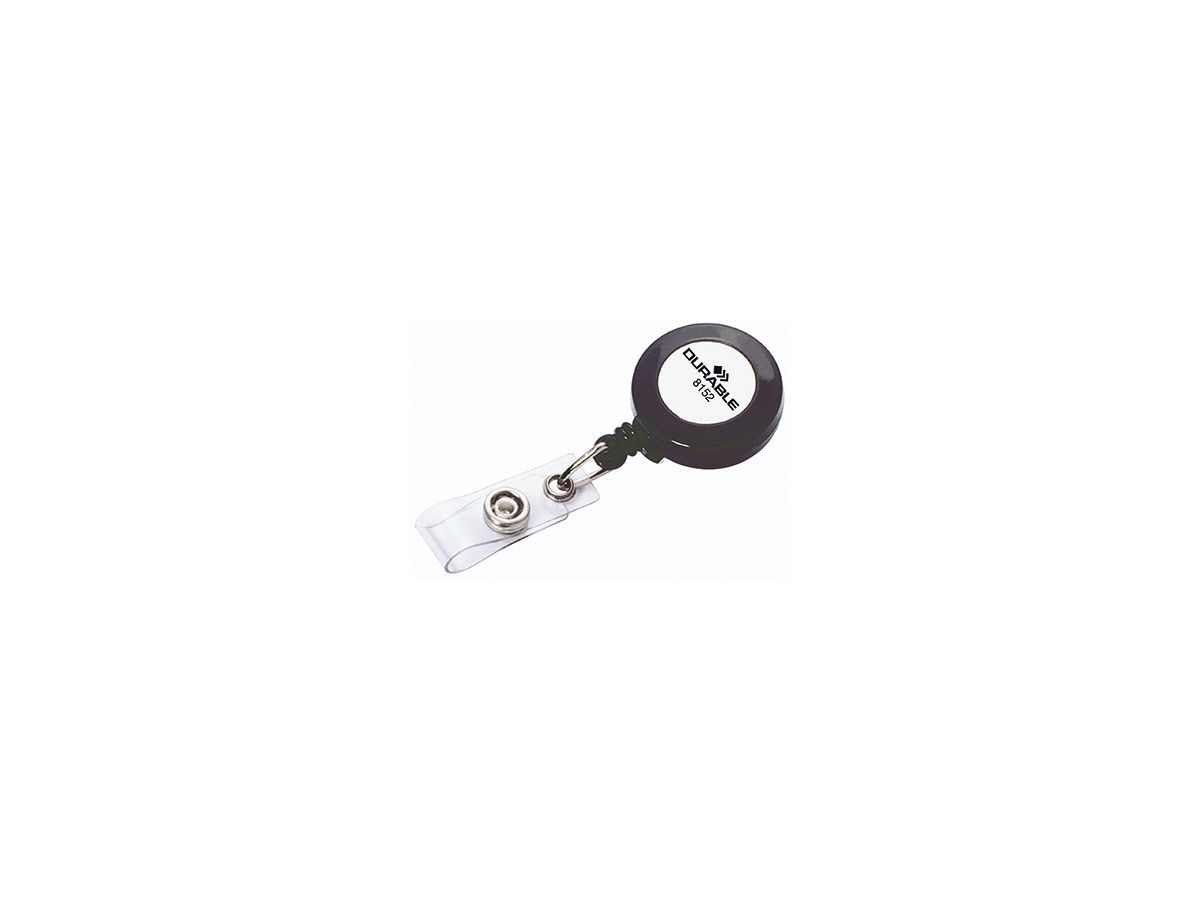 DURABLE Ausweishalter 815258 80cm anthrazit 10 St./Pack.
