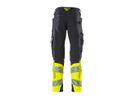 MASCOT Accel. Safe Bundhose Stretch Gr. 82C50 schwarzbl/hi-vis glb 19179-511