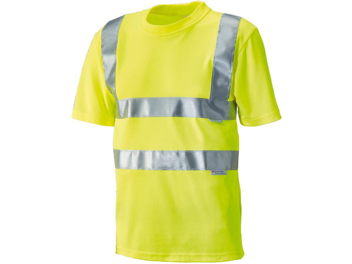 Warn-T-shirt, Gr.2XL,gelb