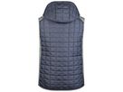 JN Men's Knitted Hybrid Vest JN768 light-mel./anthr.-mel., Größe S