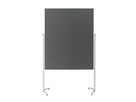 magnetoplan Moderationstafel 1151101 einteilig Filz grau