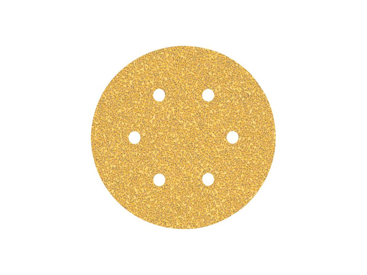 BOSCH Schleifblatt C470 EXPERT, 6-Loch 150 mm, K 40, VE 5