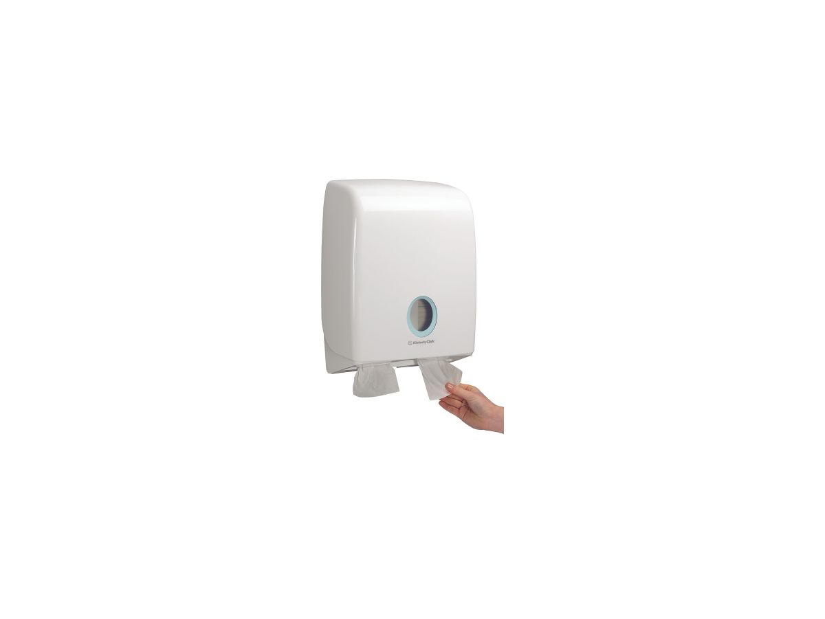 AQUARIUS Toilettenpapierspender 6990 2fach weiß