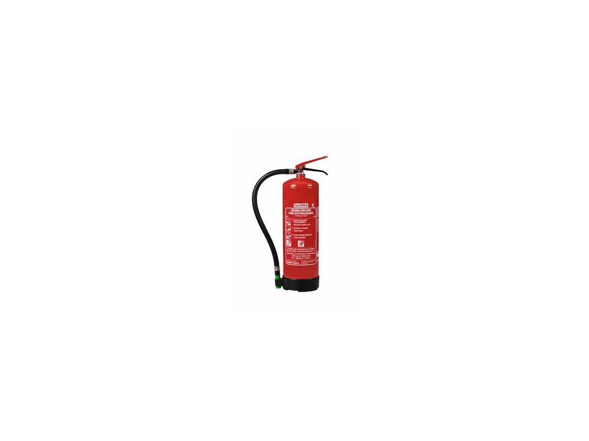 GLORIA Tragbarer Schaum-Feuerlöscher 6L SD6E m.M. 21A 113B (D/GB)