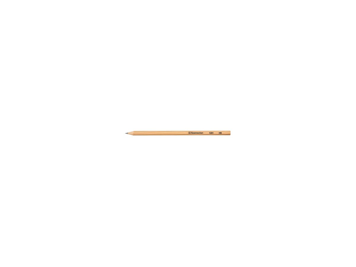 Soennecken Bleistift 1201 HB natur 12 St./Pack.