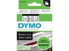 DYMO Schriftbandkassette D1 S0720820 19mmx7m sw auf tr