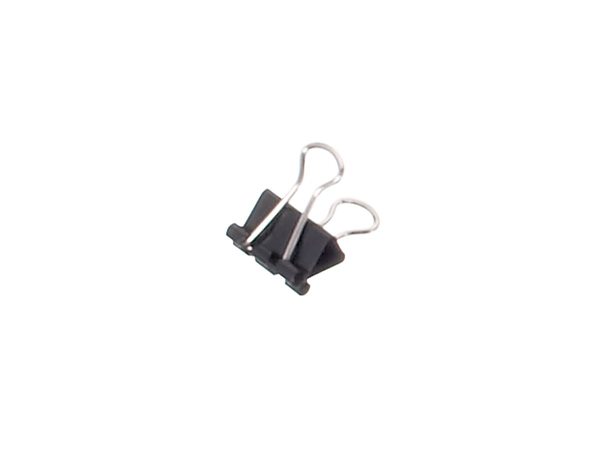 MAUL Foldbeckklemmer mauly 2141690 Klemmweite 5mm schwarz 12St./Pack.