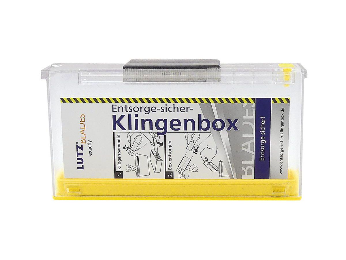 Sicherheits-Klingenbox 120x65x25mm, LUTZ BLADES