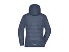 JN Ladies Outdoor Hybrid Jacket JN1049 95%PES/5%EL, navy, Größe 2XL