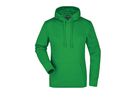 JN Ladies Hooded Sweat JN051 80%BW/20%PES, fern-green, Größe S