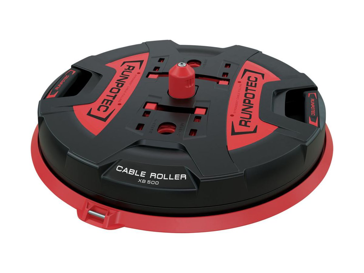 Kabeltrommelauf und -abroller X BOARD XB 500 Runpotec 800 kg Tragfähigkeit