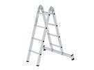 Alu-Klappleiter mit nivello®-Traverse 32208  2x4 Sprossen