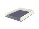 Leitz Briefkorb WOW 53611001 DIN A4 PS weiß/grau