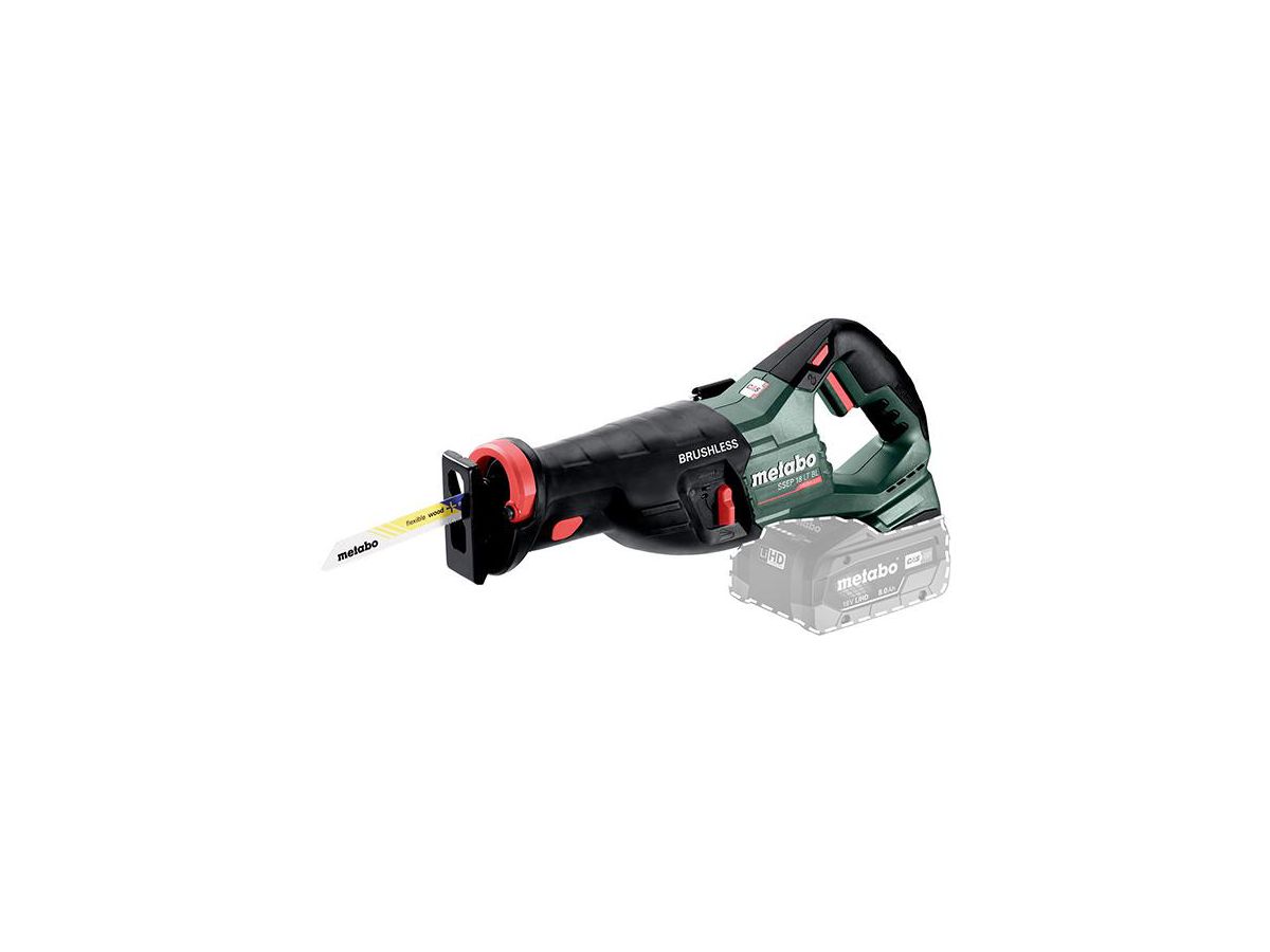 METABO Akku-Säbelsäge SSEP 18 LT BL, solo in metabox