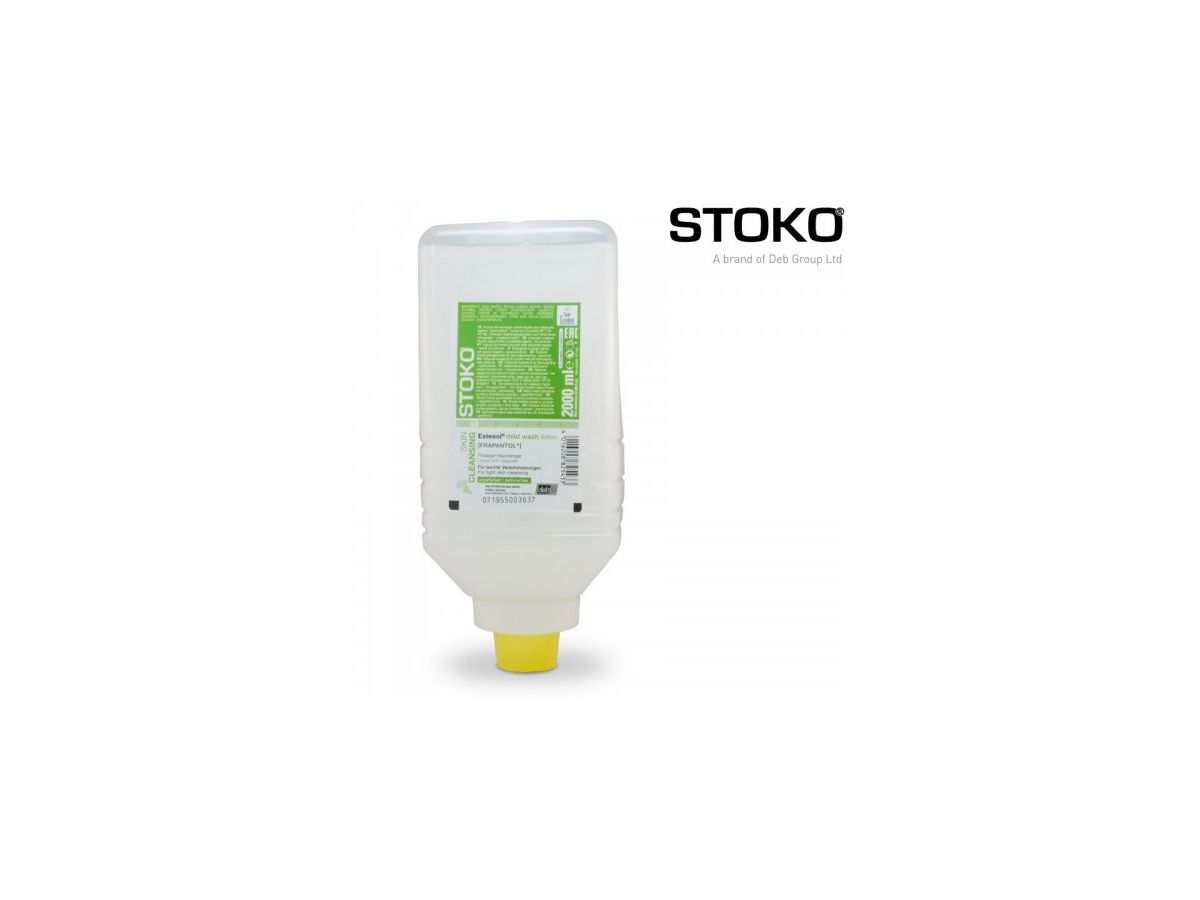 ESTESOL mild wash Hautreinigung leicht 2000 ml Flasche für STOKO Vario Spender