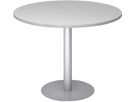 Besuchertisch Grau/Silber D 1000mm